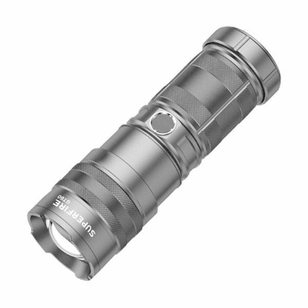 Svítilna Superfire GT60 – 2600 lm, 2 režimy, USB-C