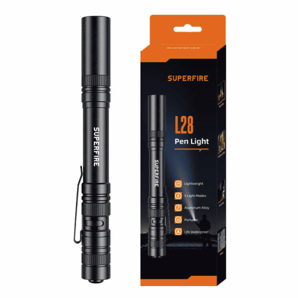 Svítilna Superfire L28 – 121 lm, 5W, 52 m, 5 režimů