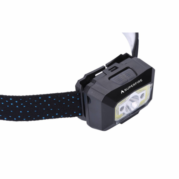 Čelovka Superfire X30 – 340 lm, USB, 5 režimů, 130 m