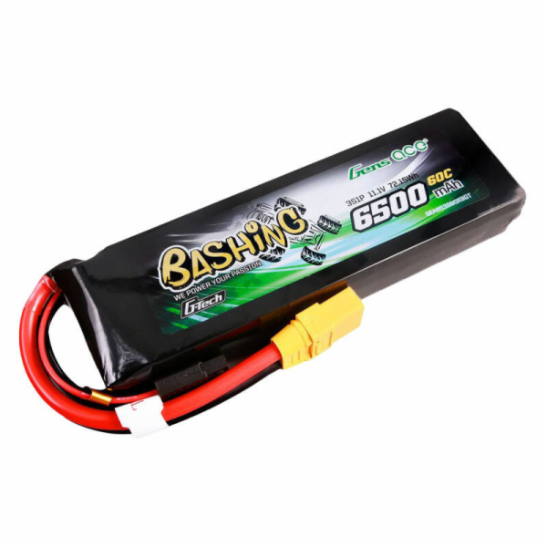 Gens ace G-Tech 6500mAh 11,1V 60C 3S1P Lipo baterie s kon...