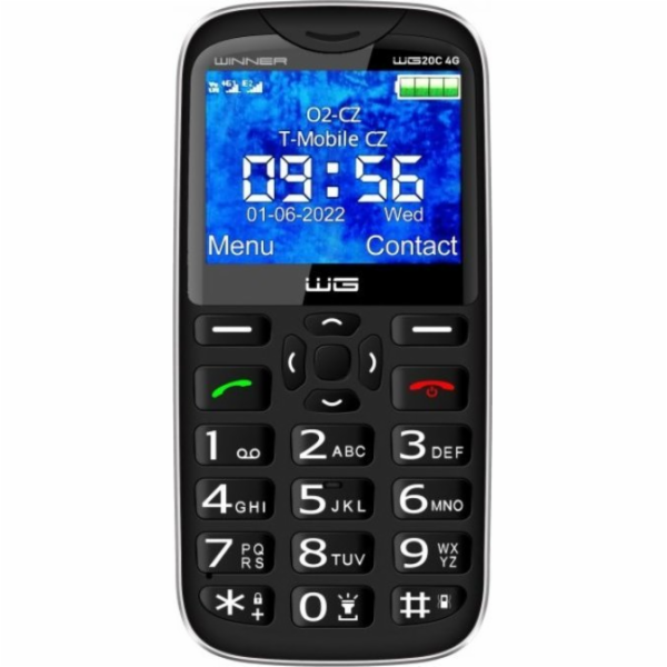Mobilní telefon Vega WINNER GROUP WG20C 4G PHONE BLACK>