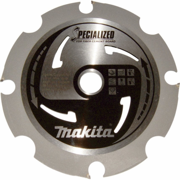 Makita  KRUHOVÁ PILA 165x20x4z SPECIALIZOVANÉ VLÁKNOCEMEN...
