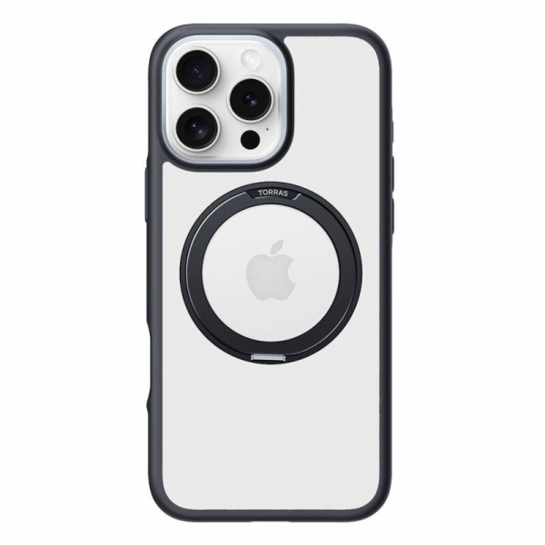 Pouzdro Torras Ostand R Fusion pro iPhone 16 Pro Max (černé)