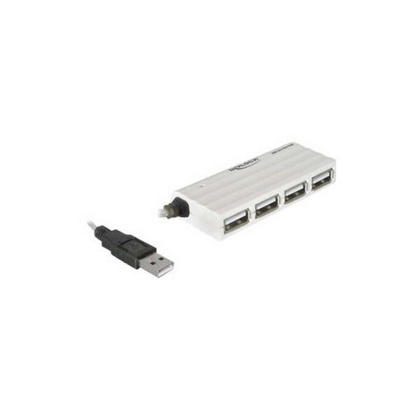 Delock HUB USB 2.0 - Rozbočovač - 4 x USB 2.0 - desktop