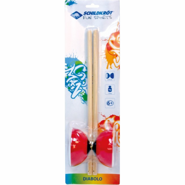 Schildkrot SCHILDKROT Diabolo Red žonglérská sada