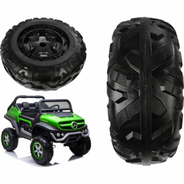 Lean Cars Wheel pro Mercedes Unimog Battery Car