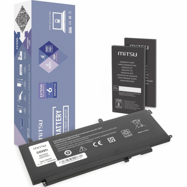 Baterie do notebooku Mitsu 3400mAh (BC/DE-7547)
