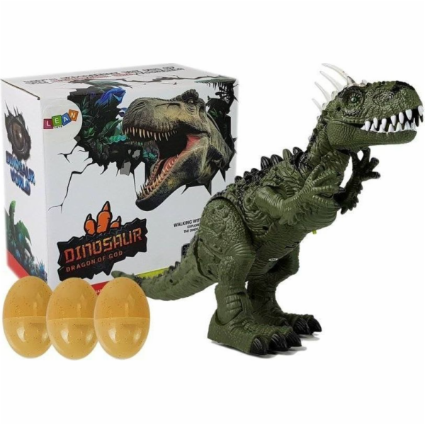 Figurka zeleného dinosaura Lean Sport na baterie se zvuko...