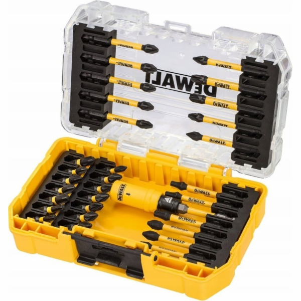 Sada 31dílných rázových bitů Dewalt flextorq