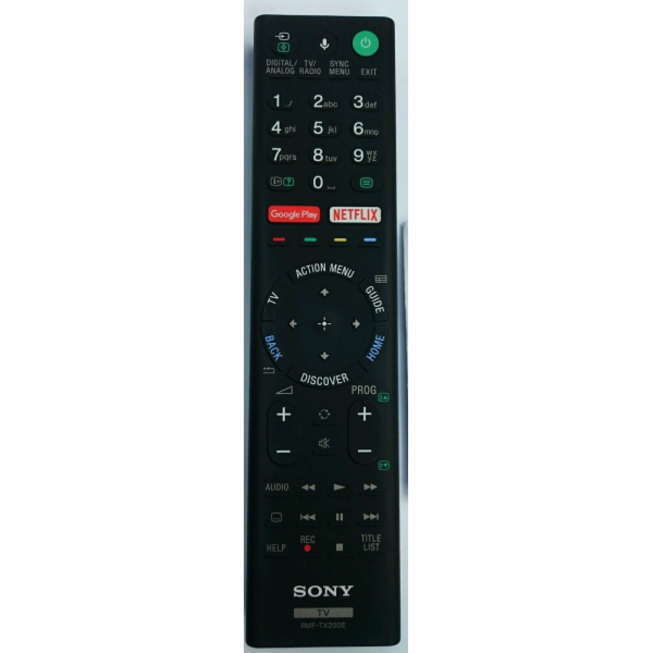 Dálkový ovladač Sony RMF-TX200E RTV (149312911)