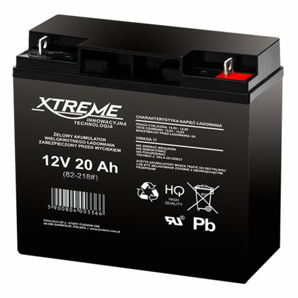 Baterie Xtreme 12V/20Ah (82-218#)