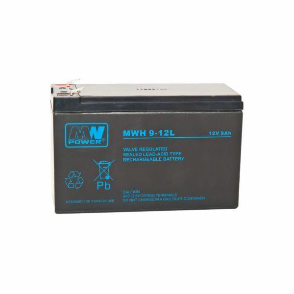 MW napájecí baterie 12V 9Ah (MWH 9-12)