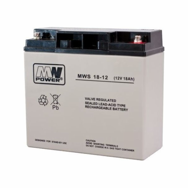 MPL napájecí baterie 12V/18Ah (MWS/12V-18AH)