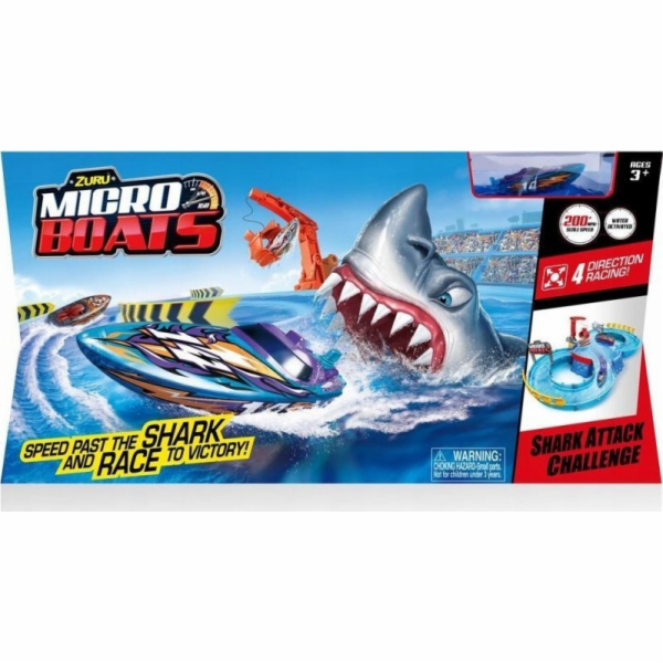 Spin Master Micro Boat Shark Attack Kit