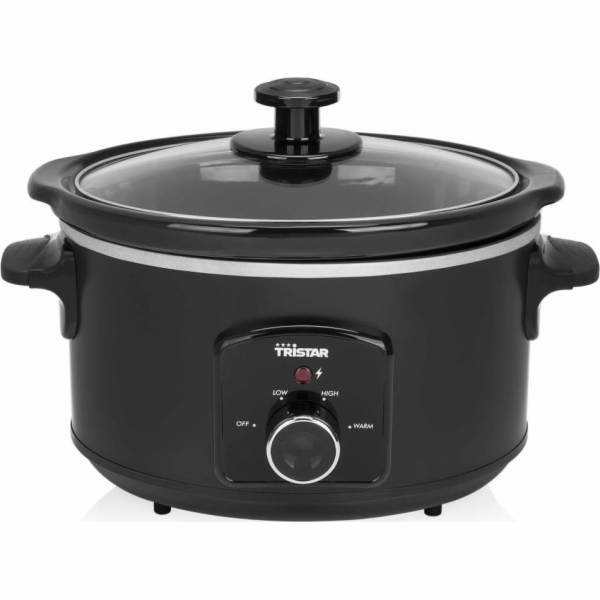 Tristar Tristar pomalý hrnec, 180 W, 3,5 l, černý