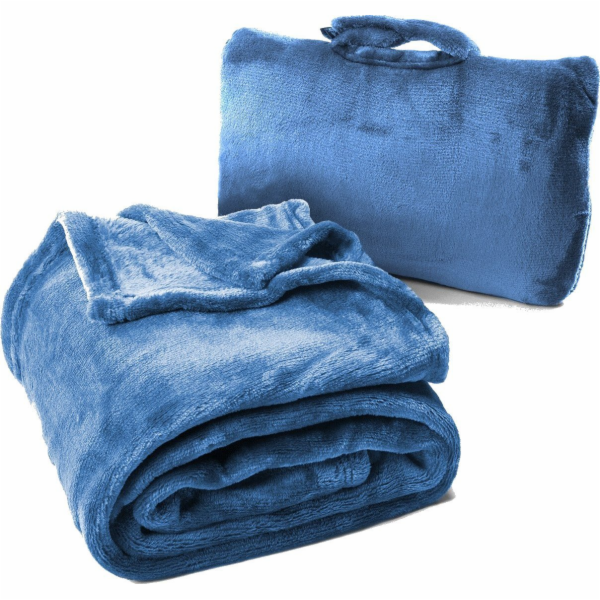 Deka Cabeau Cabeau Fold N' Go modrá