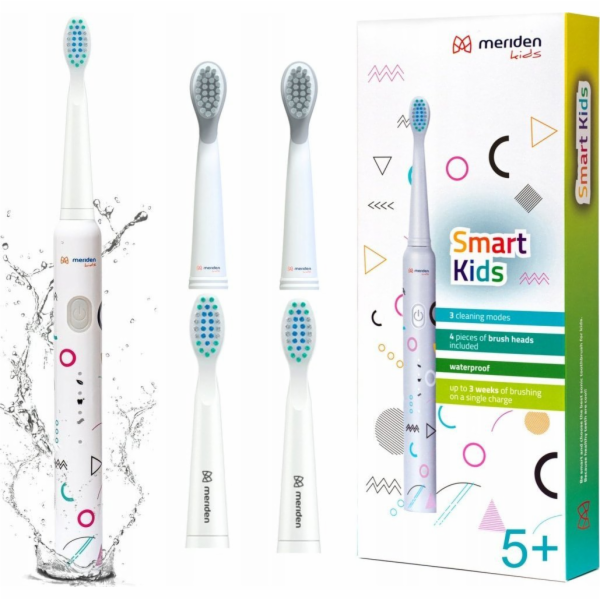 Meriden Smart SMART Kids 5+ bílý zubní kartáček