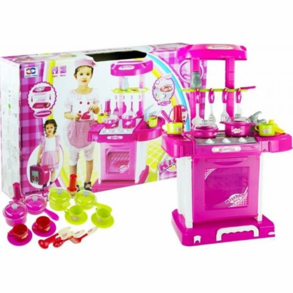Skládací kufr Lean Sport Large Kitchen 2v1 Light + Sound