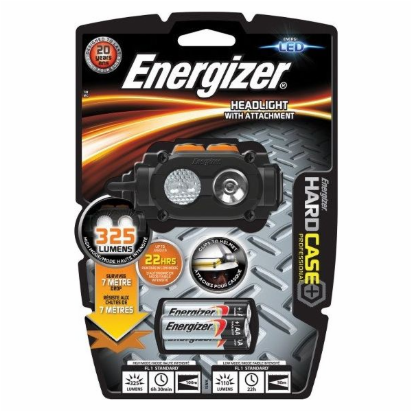 Svítilna Energizer ENERGIZER HDLT TVRDÉ POUZDRO s NÁSTAVCEM