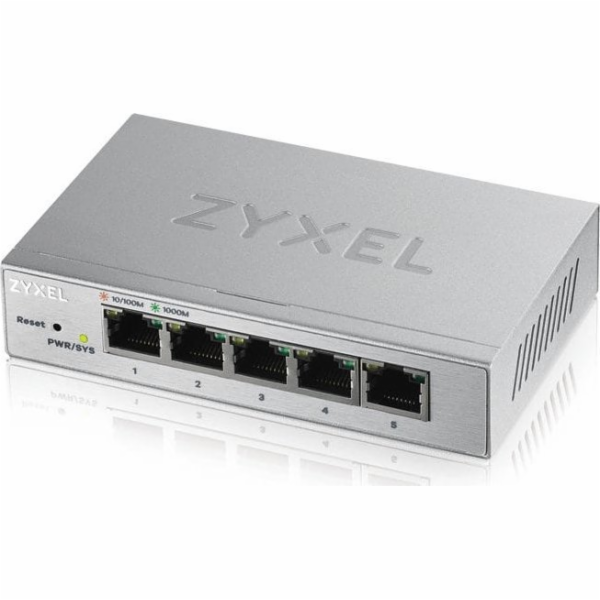 Přepínač ZyXEL ZyXEL GS1200-5-EU0101F (5x 10/100/1000 Mbps)