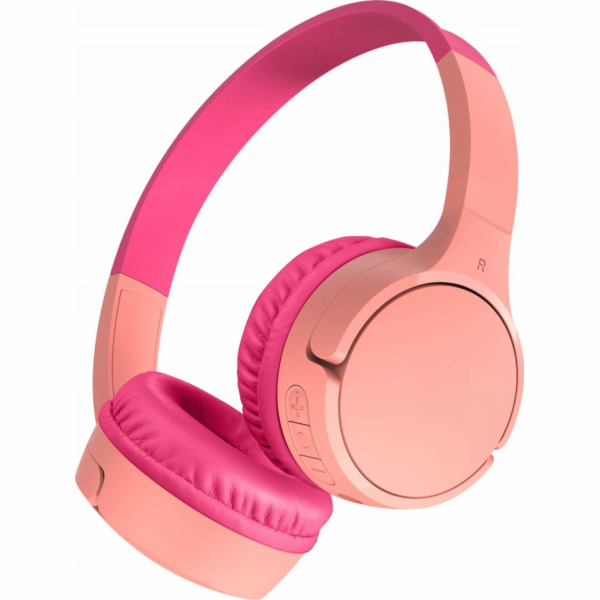 Sluchátka Belkin SoundForm Mini v3 (AUD002BTPKV3) růžová