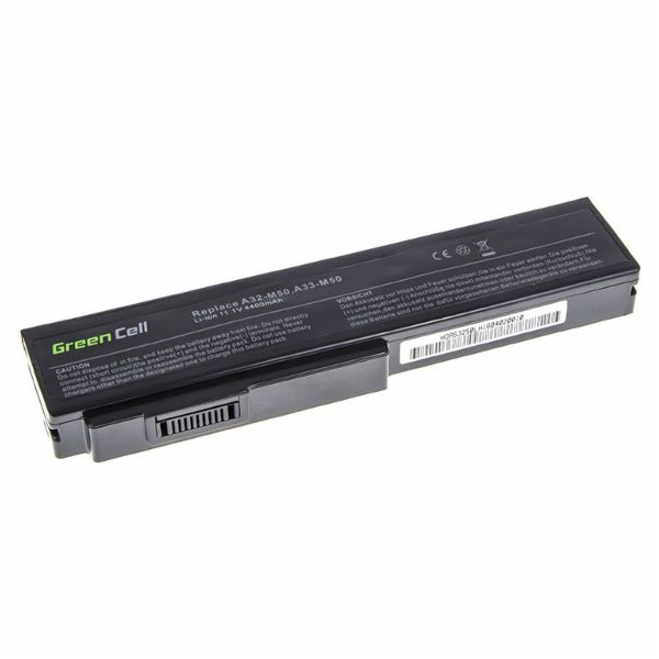 Zelená baterie Asus AS68, 14,4 V, 4400 mAh (AKKBAGRERD440...