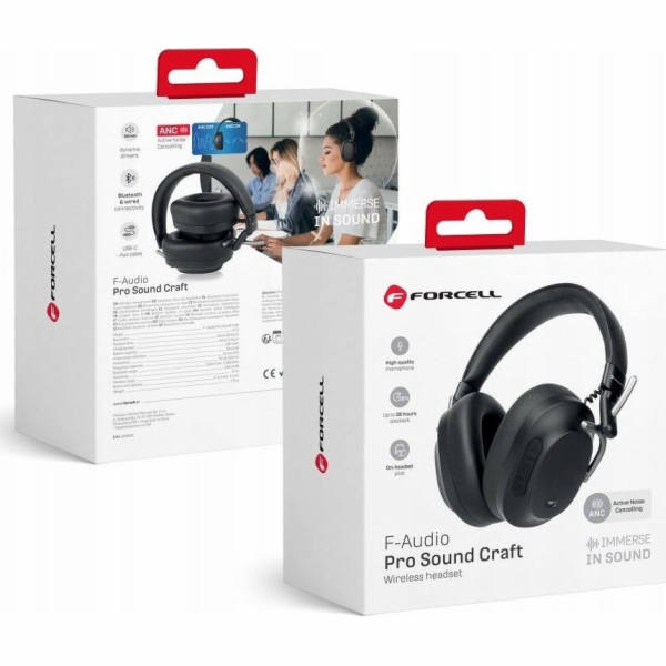 Sluchátka ForCell FORCELL F-AUDIO bezdrátová sluchátka př...