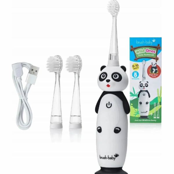 Kartáček-baby WildOnes Panda White zubní kartáček