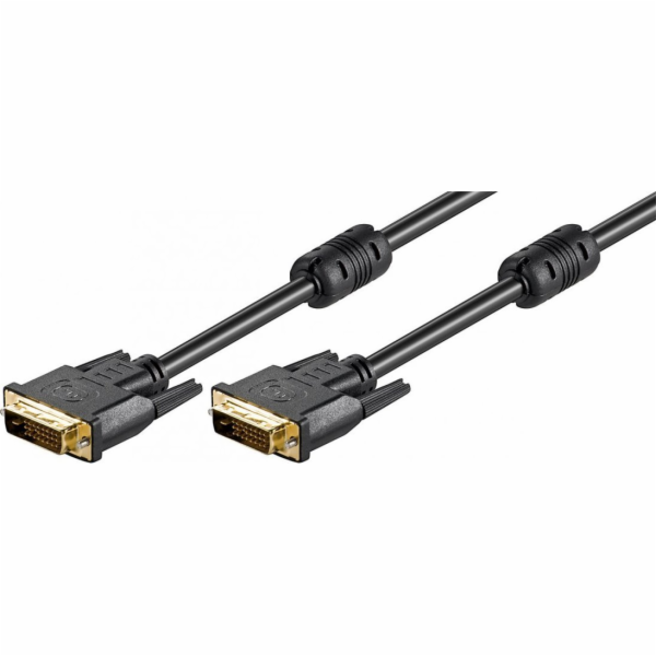 Goobay DVI-D - DVI-D kabel 15m černý (93951)