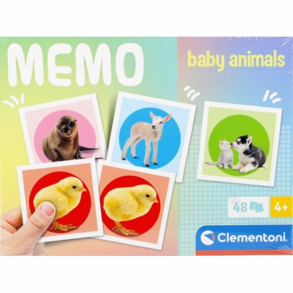 Clementoni BABY ANIMALS MEMO HRA 18315 CLM PUD
