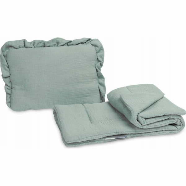 SET KOČÁRKU Sensillo MUSLÍN - KHAKI