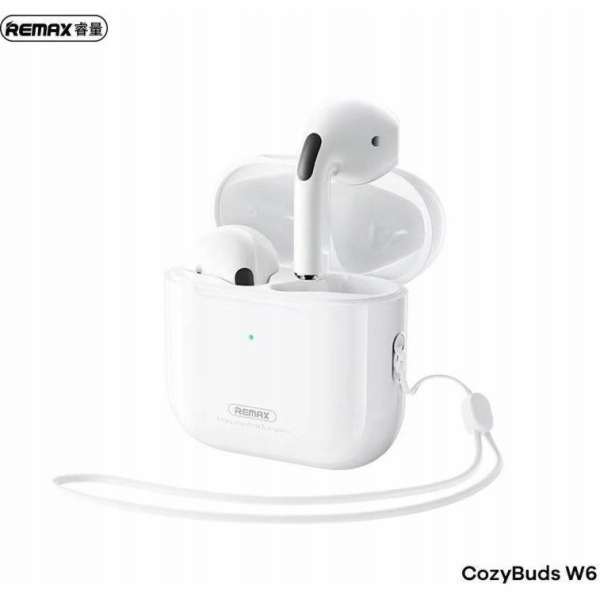 Remax sluchátka Bluetooth sluchátka REMAX TWS W6 WHITE BT...