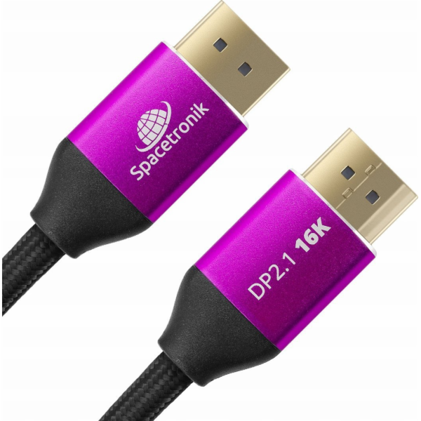 Spacetronik kabel DisplayPort 2.1 CU SPX075 kabel 7,5m