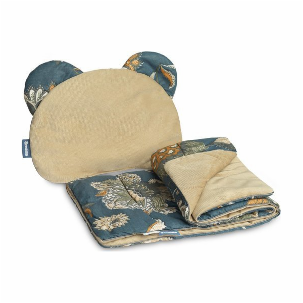 SET KOČÁRKU Sensillo VELVET MAROCCO BÉŽOVÁ