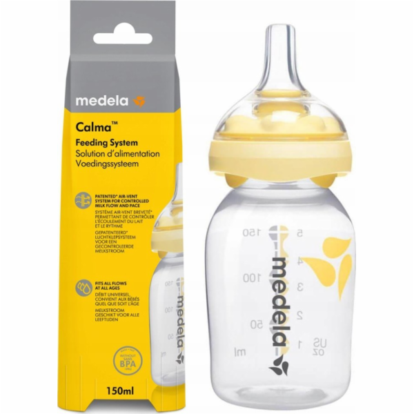 Medela Calma Antikoliková kojenecká láhev se savičkou 150ml