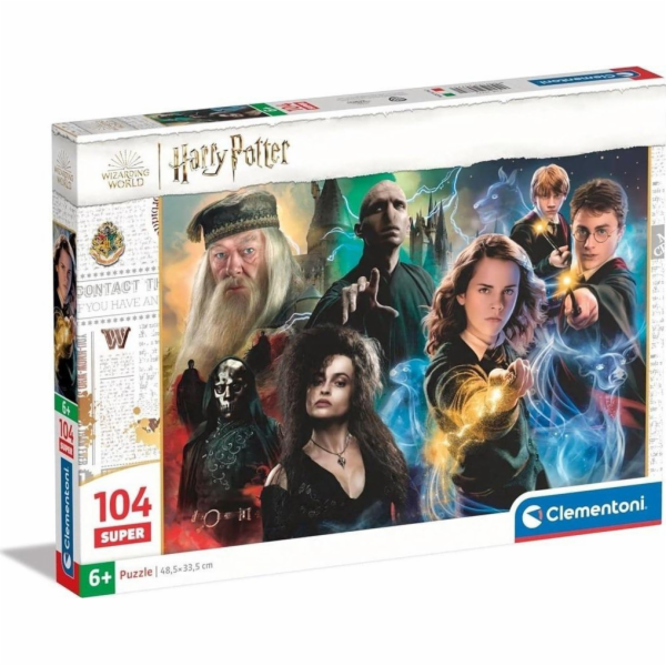 Clementoni - Puzzle 104 super Harry Potter