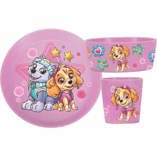 Dětská jídelní souprava Koziol CONNECT PAW PATROL z organ...