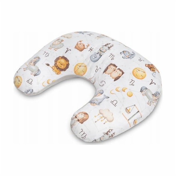 Sensillo KOJENÝ CROISSANT MUSLÍN ZODIAC GREY