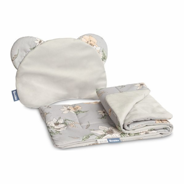 SET KOČÁRKU Sensillo VELVET LILY GREY