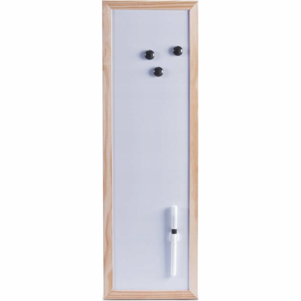 Zeller Magnetická tabule s popisovačem, 20 x 60 cm