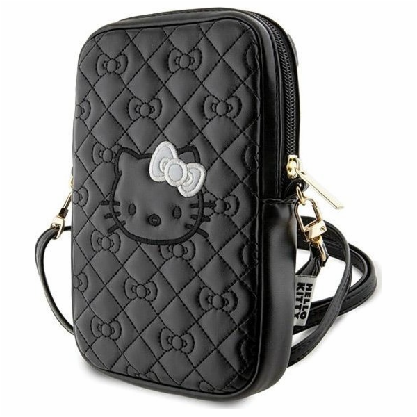 Sourcing Hello Kitty kabelka HKPBPEKHBPK black/black Quil...