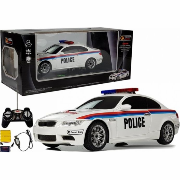 Auto Police na dálkové ovládání Lean Sport 1:18 R/C