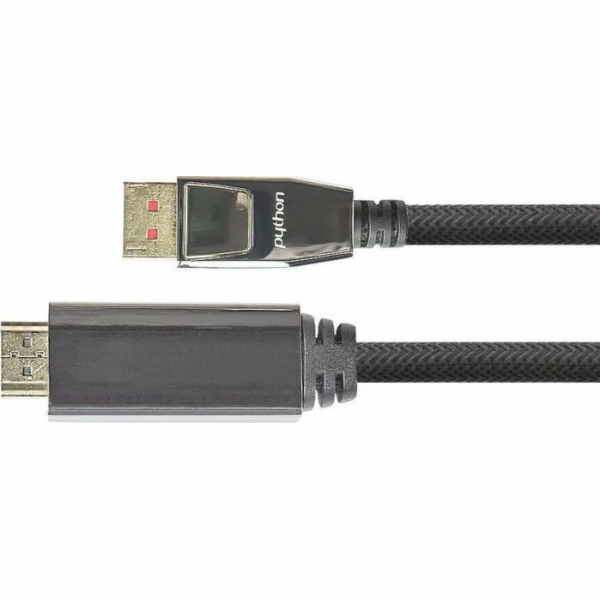 PYTHON Kabel Python DisplayPort 1.4 na HDMI 2.0 Nylong. č...