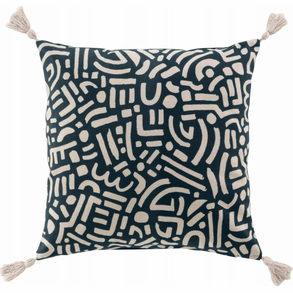 Design interiéru Dekorační bavlněný polštář LIOR, 45 x 45 cm