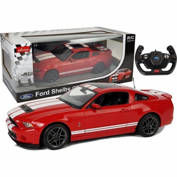 Dálkové ovládání Rastar Auto R/C Ford Shelby Rastar 1:14 Red