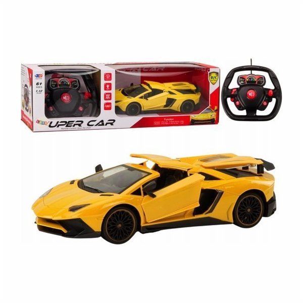 LeanToys sportovní auto na dálkové ovládání RC 1:12 oteví...