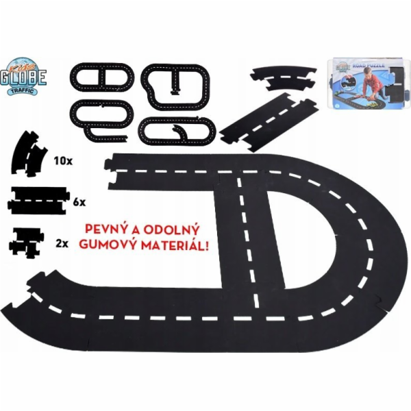 Hippo Car Track Puzzle 307,5 cm 18ks 570460 14658