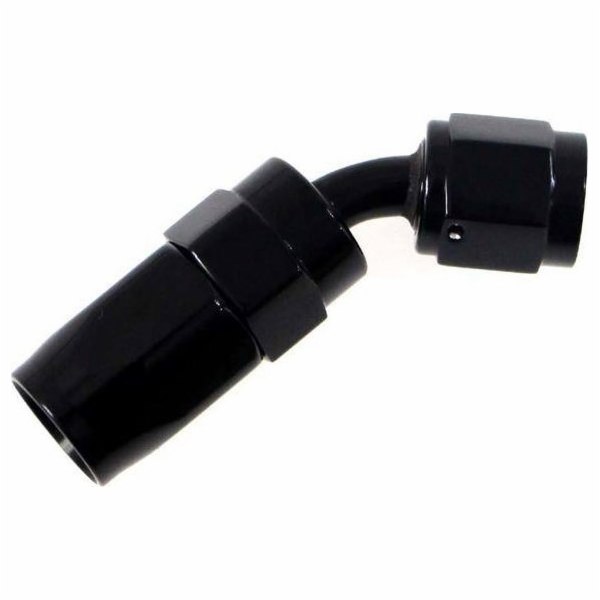 TurboWorks End 45 AN12 Crimp Black