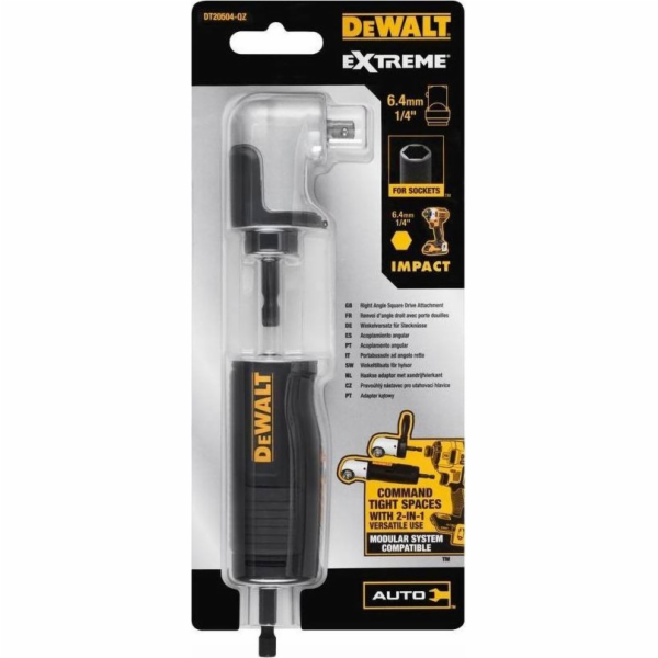 Dewalt DEWALT ÚHLOVÝ DRŽÁK BITŮ PRO 1/4 ČTERU