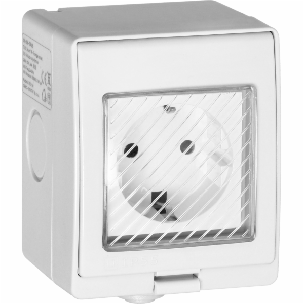 Orno Zásuvka přisazená IP55 Tuya Smart Wi-Fi, Schuko